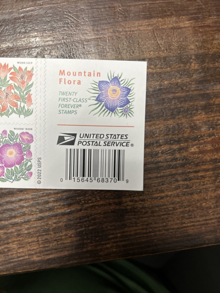 USPS Mountain Flora Forever Stamp