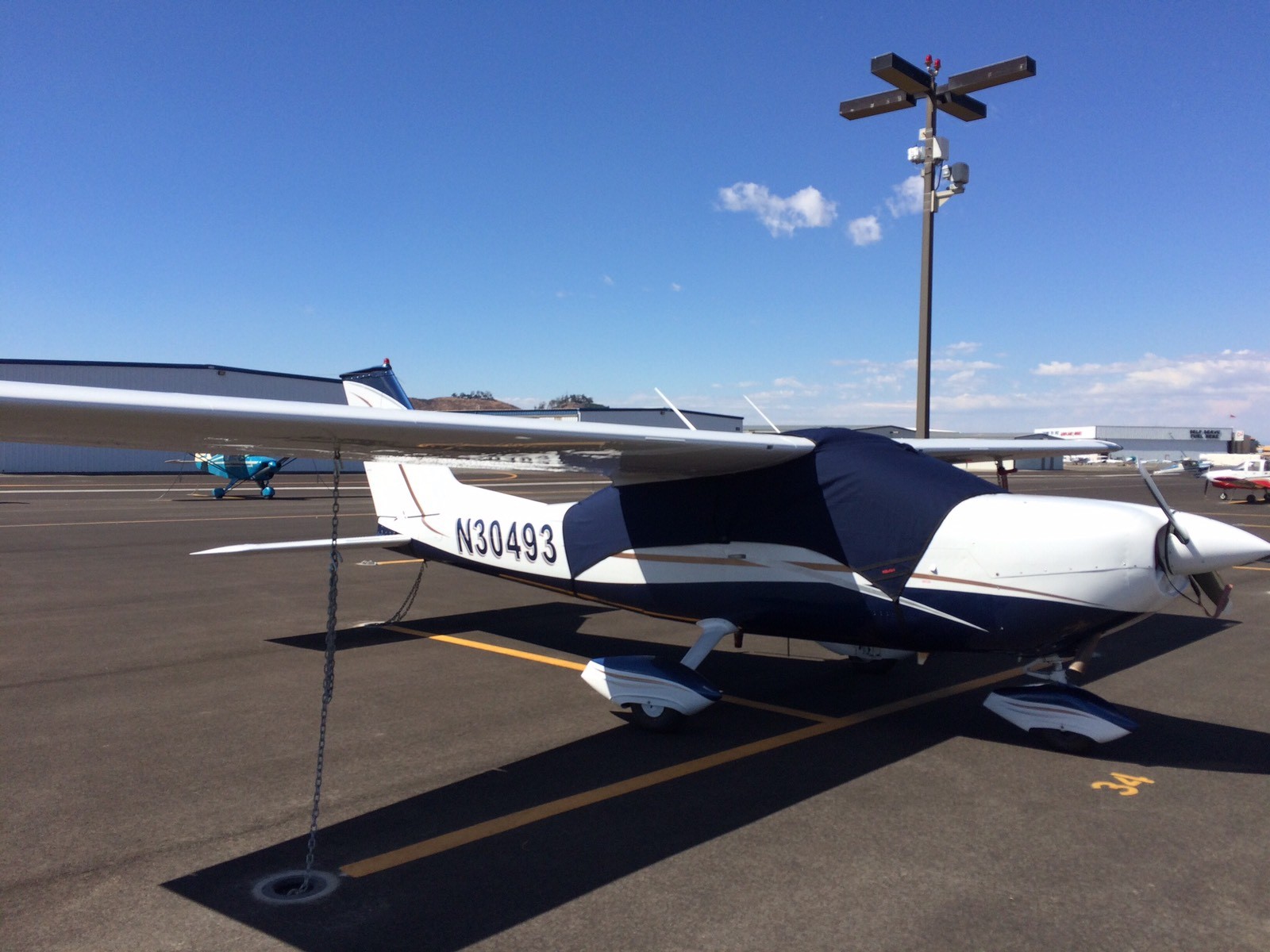 Cessna 182 SurLast cabin and Windshield Covers with color options