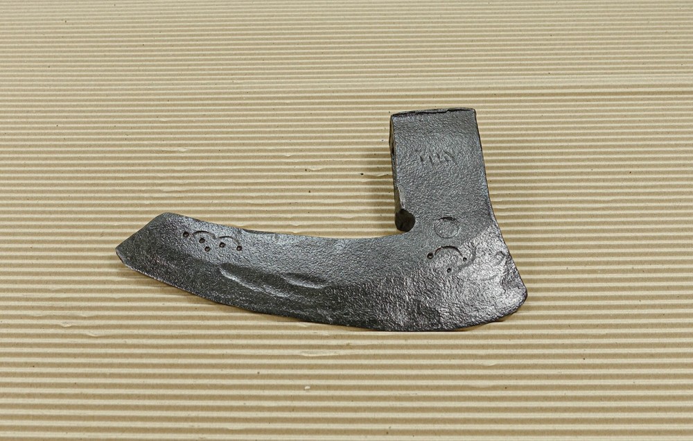 VTG 4,76 Lbs bearded axe head blacksmith's work WITH SIGN