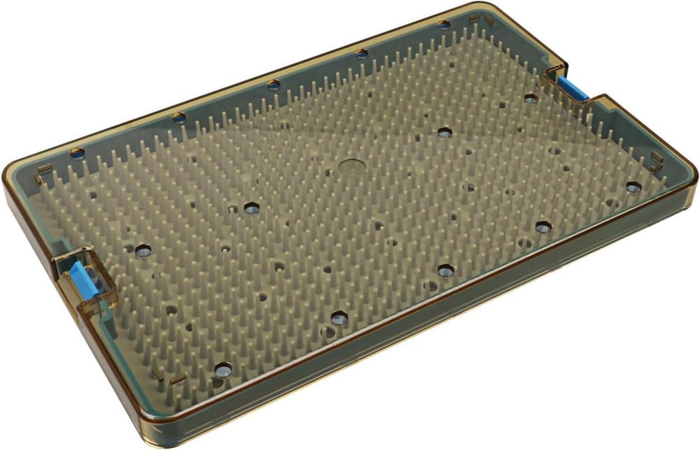 Single Layer Autoclavable Instruments Storage Box Instruments Sterilization Tray