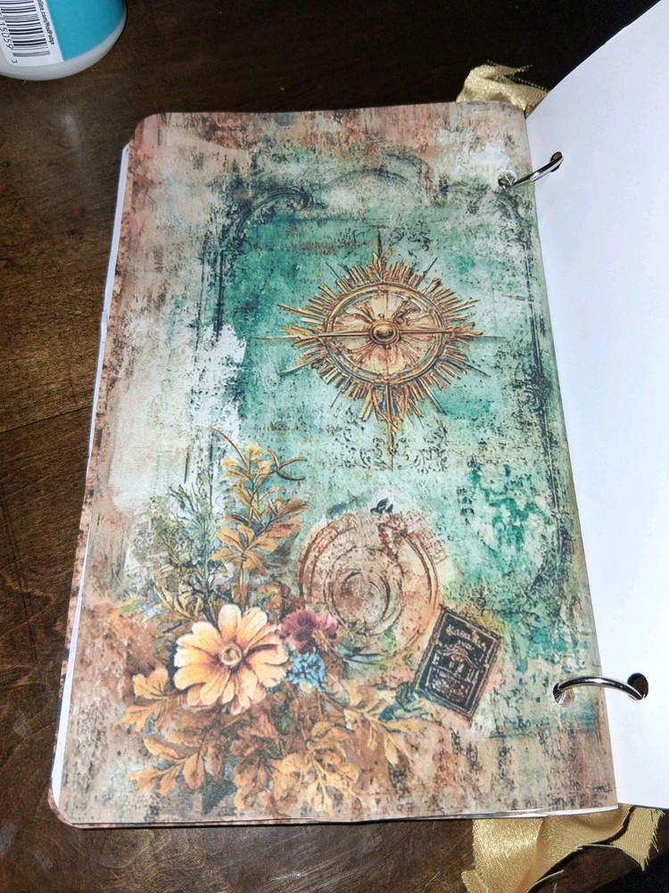 Vintage Elegance Junk Journal Scrapbook