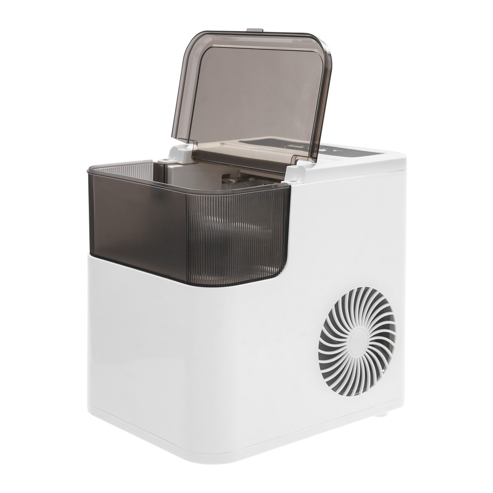 Countertop Ice Maker, Ice Maker, 165W Electric Ice Maker (Two-Size Ice Cube)