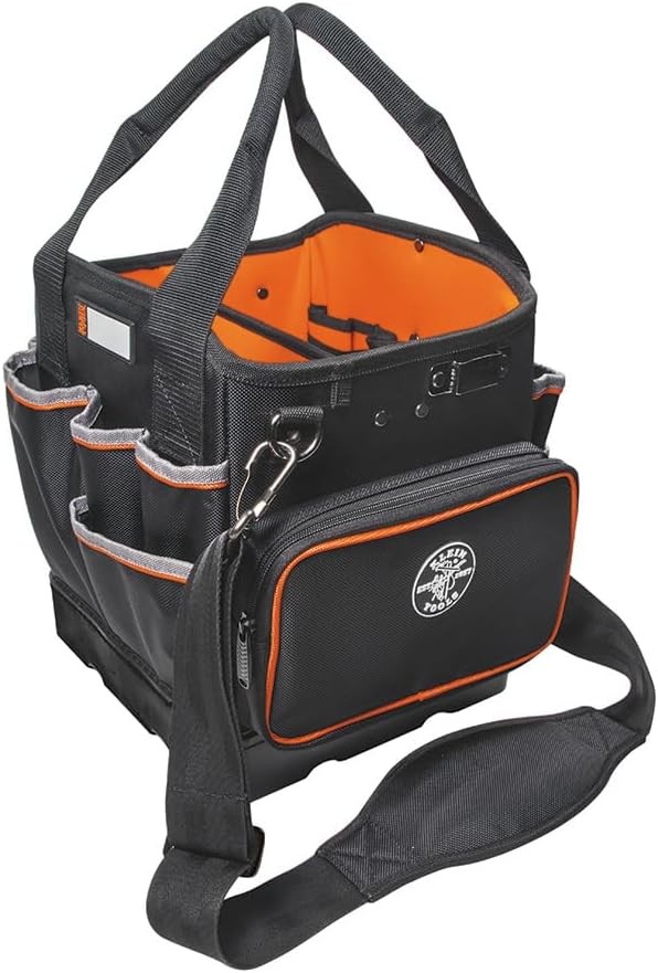 14 Tool Bag with Shoulder Strap Has 40 Pockets for Tool Storage