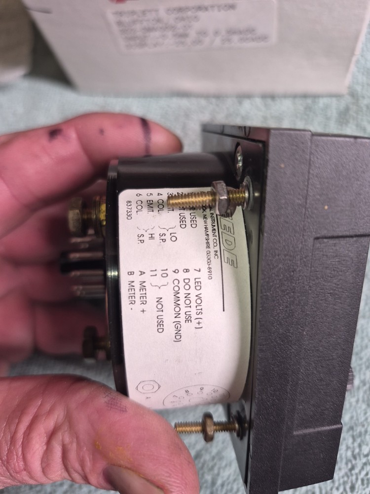 Beede Digital Amp Meter With Limits And Receptacle