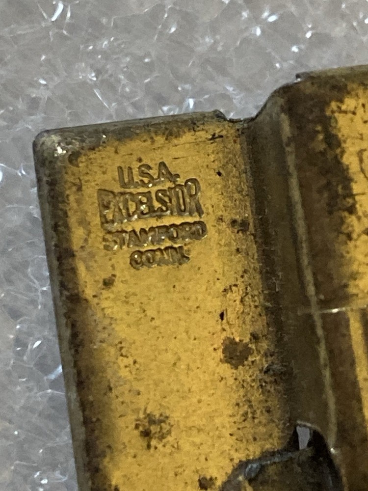 Vintage Excelsior Snap Latch Hinge