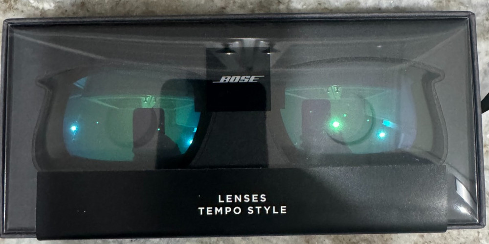 Bose Frames Tempo Replacement Lenses Trail Blue Polarized New Open Box