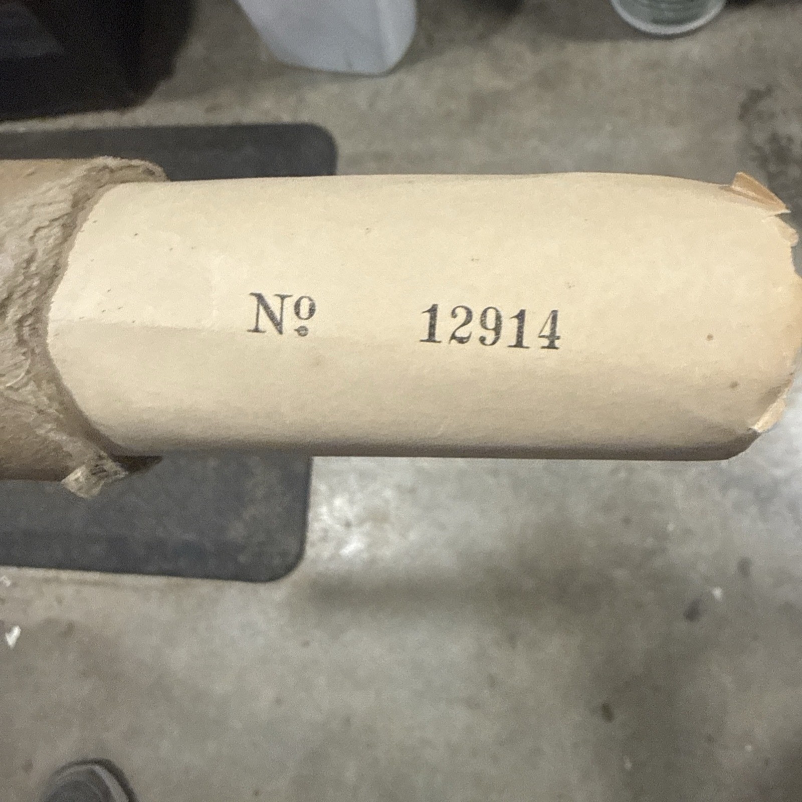 WWI US War Department Certificate of Service Forrest Campbell Chief of Ordnance