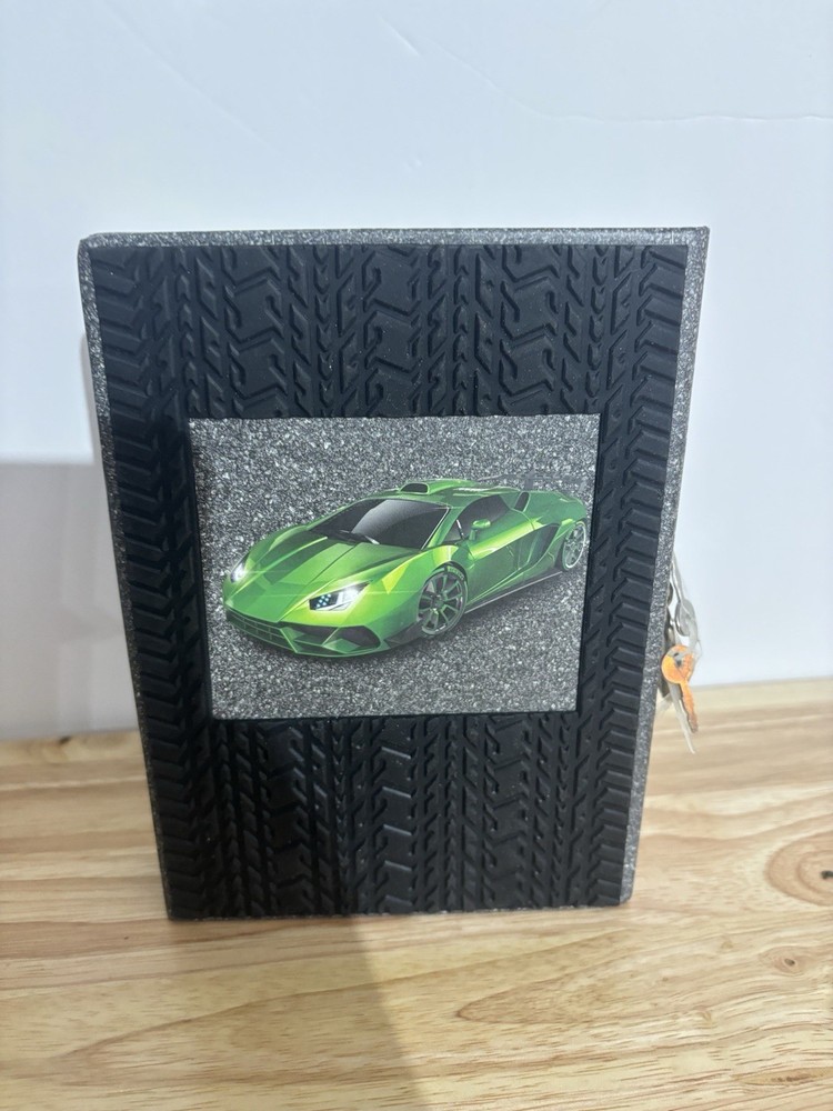 Dream Machine Lockbox Featuring Green Lamborghini