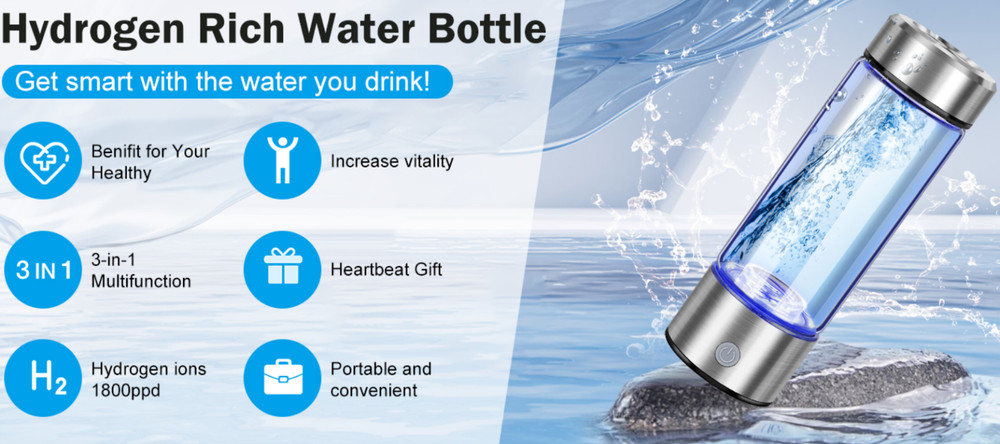 HydroWata™ Hydrogen Water Bottle