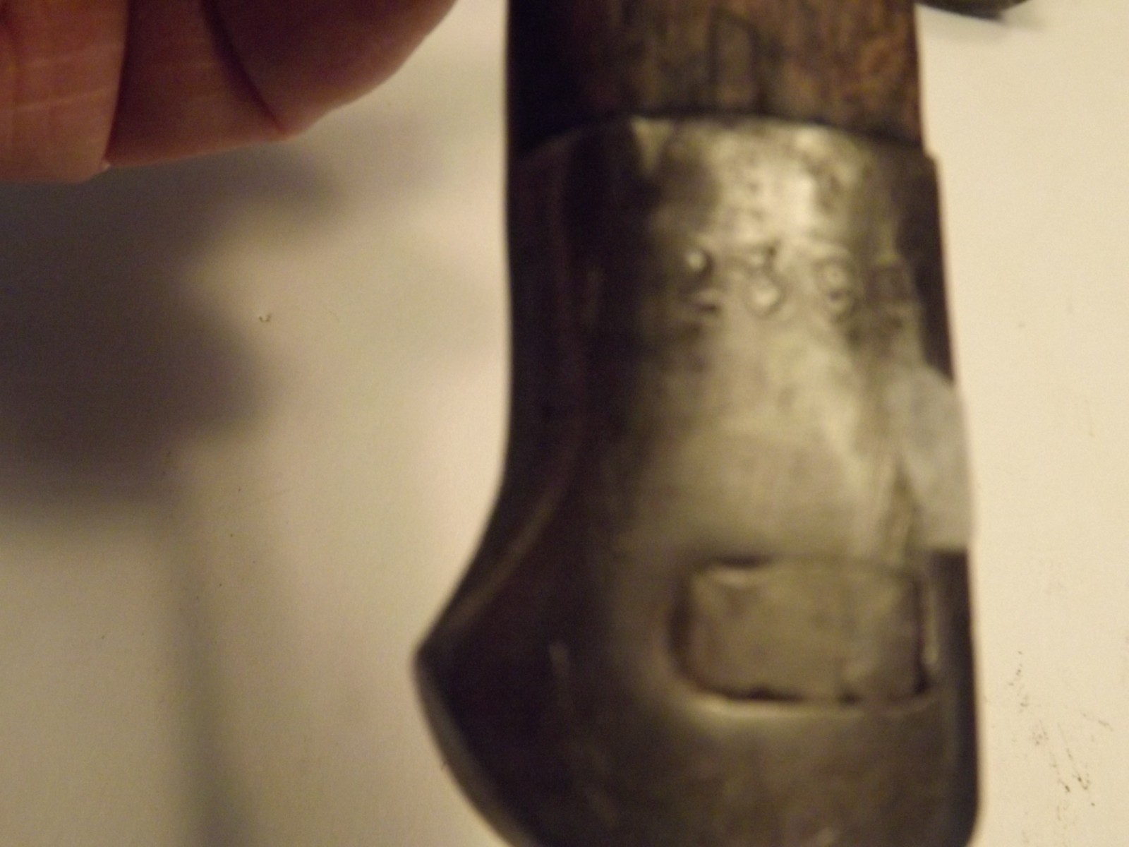 Vintage WWII M-1935 Turkish Mauser Bayonet with Metal Scabbard-VG