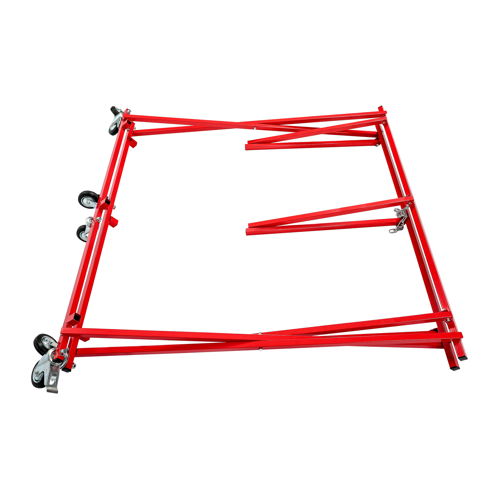 Pickup Bed Dolly - Easily Fold Large Auto Body Truck Bed Cart 800 lbs Capacity