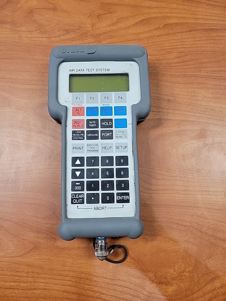 DRUCK AIR DATA TEST SYSTEM ADTS405 HAND TERMINAL