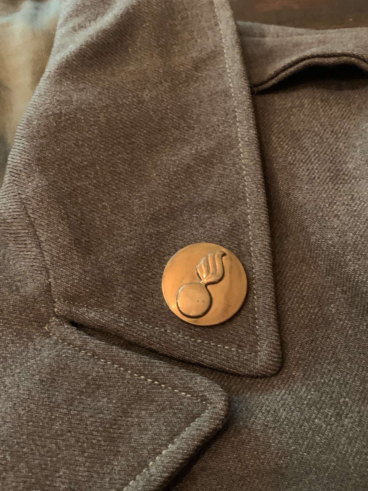 Vintage World War II Army Decorated Wool Jacket