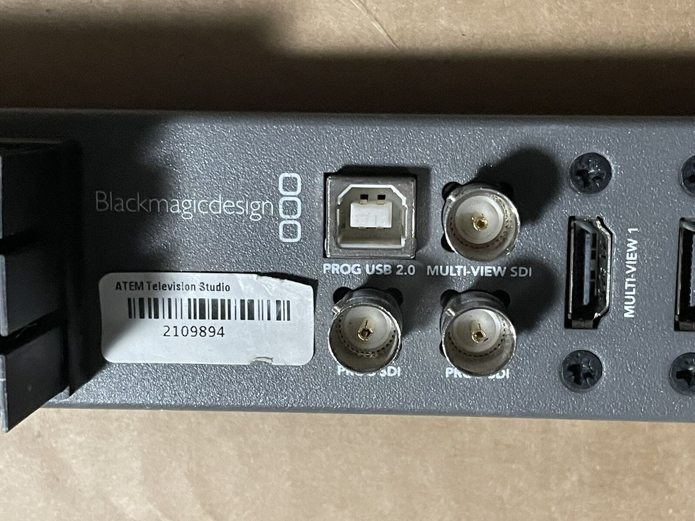 Blackmagic Design ATEM Television Studio Production Switcher