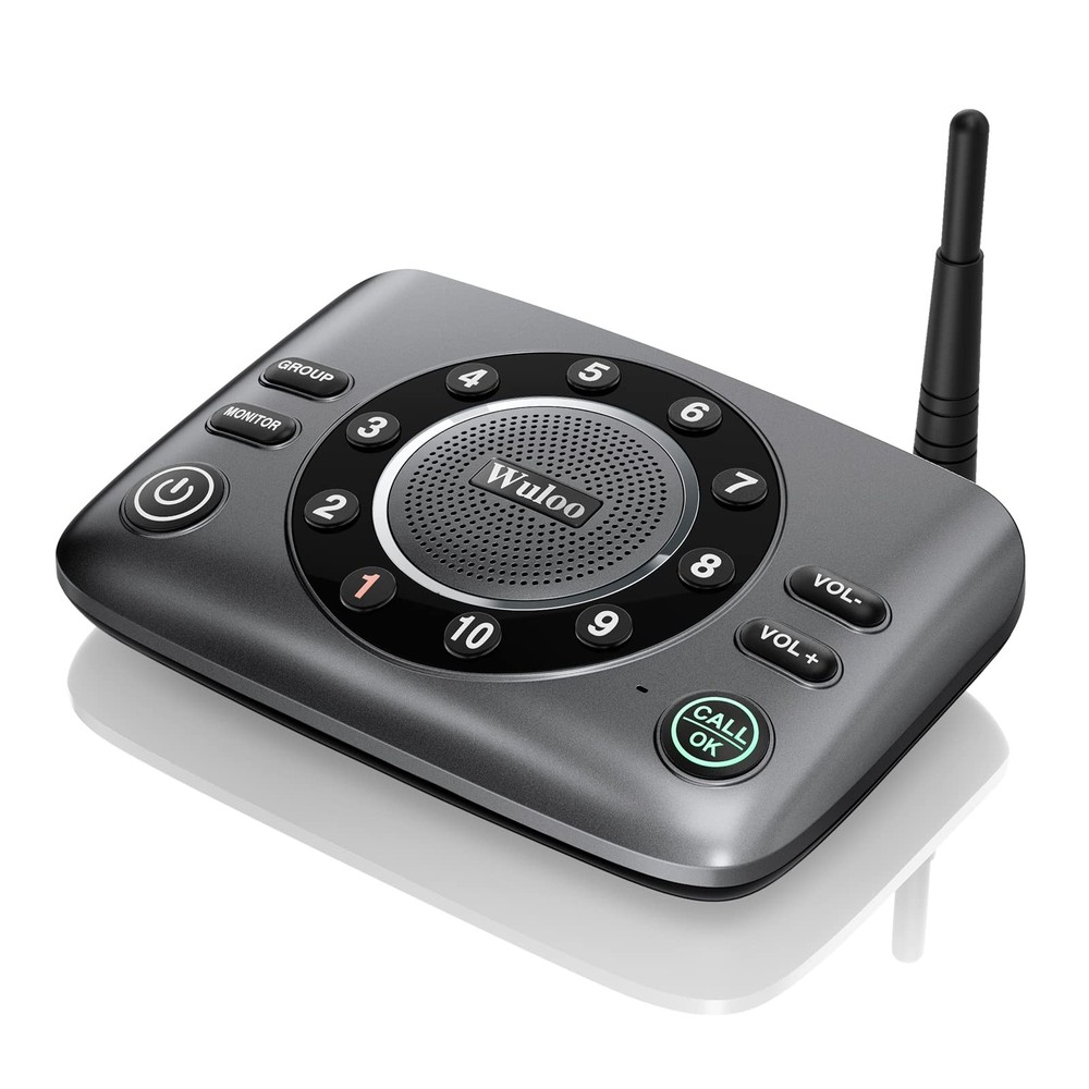 Updated Two-Way Wireless Intercoms Full Duplex for Home Communication 10-Channel