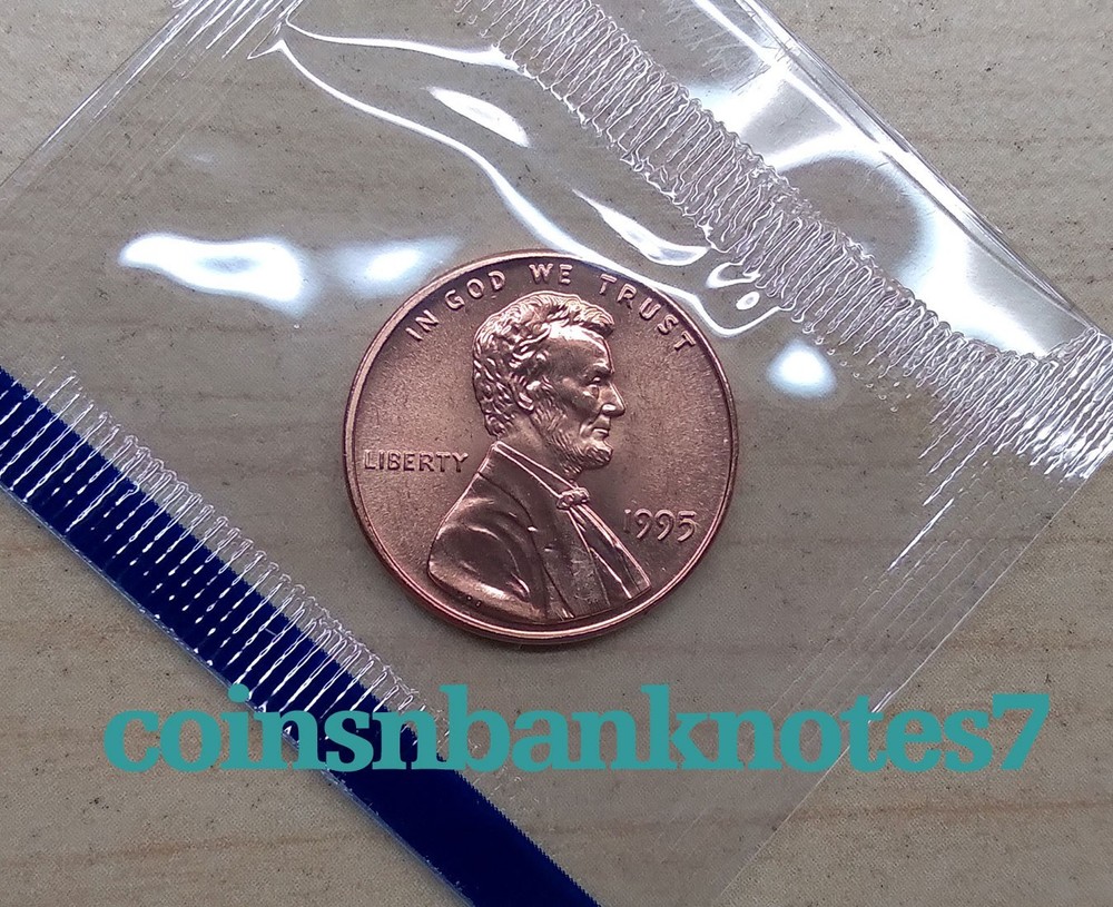 1995-D & P Lincoln Cent BU Set