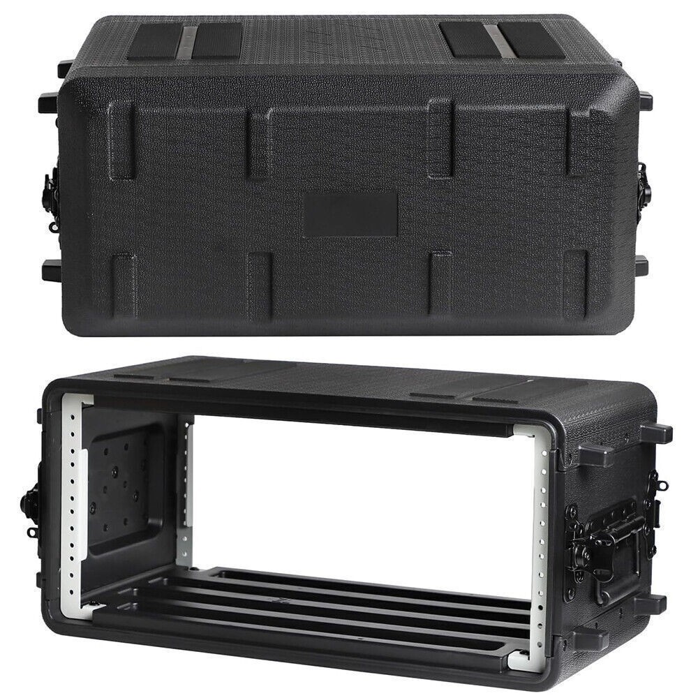 4U Rack Case 10.2" Rackmount Flight Cases Microphone Cases Utility Road Trunk