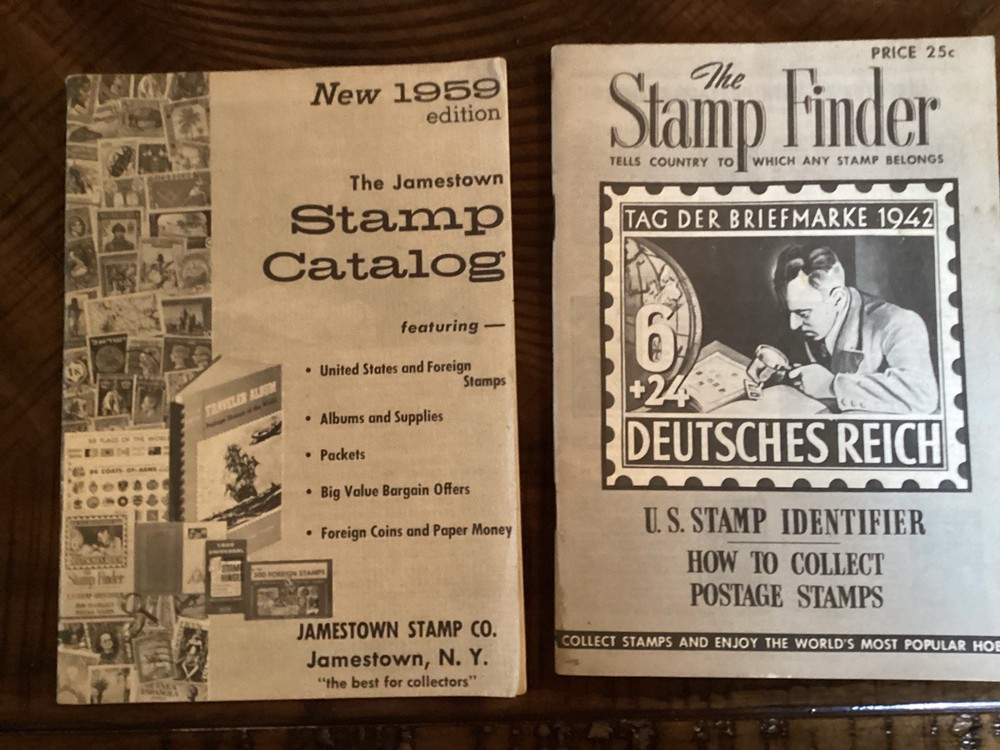 Vintage Postage Stamp Finder Catalog 1959