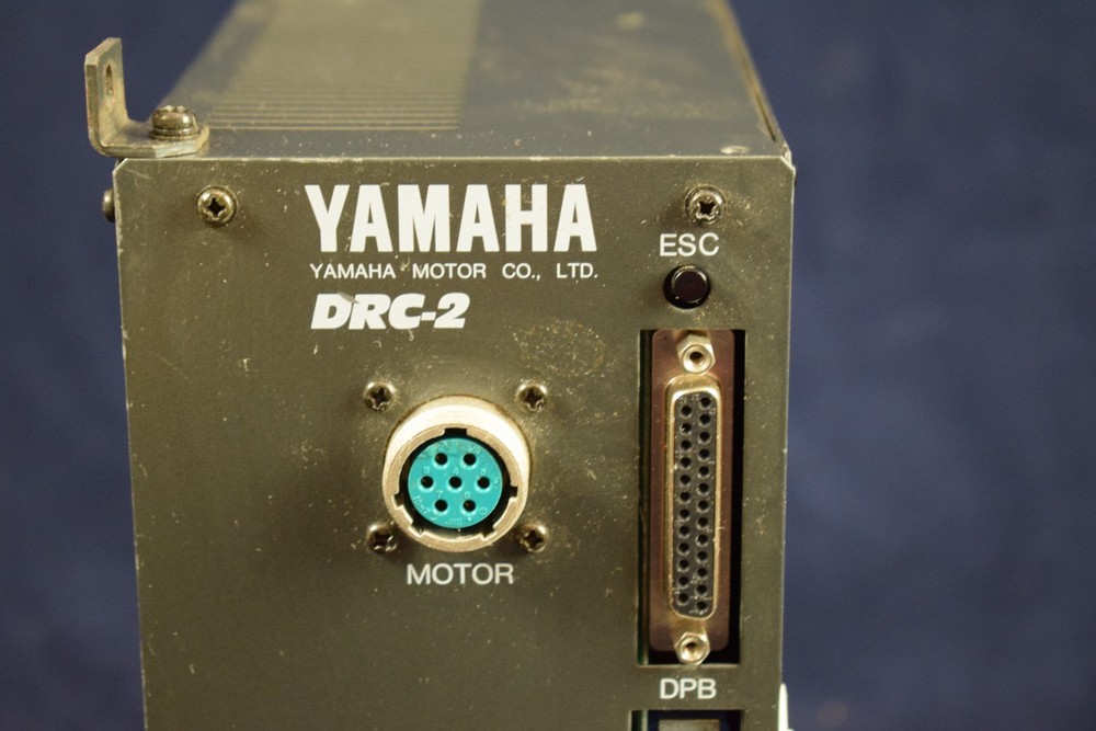 Yamaha DRC2 robot controller with Flip Series FS-250 linear slide robot actuator