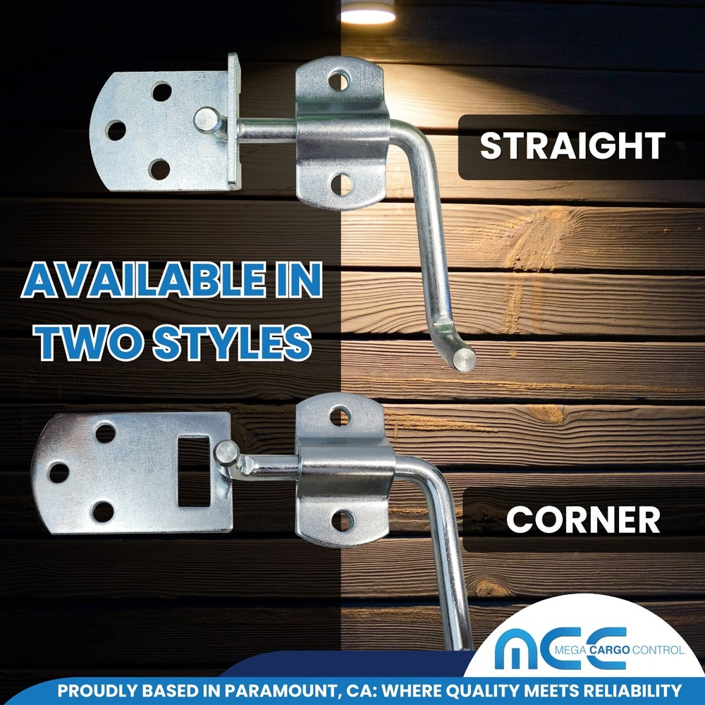 4 Pack Corner Side Gate Stake Bed Latches Bracket Set for Stake Trucks Trailer