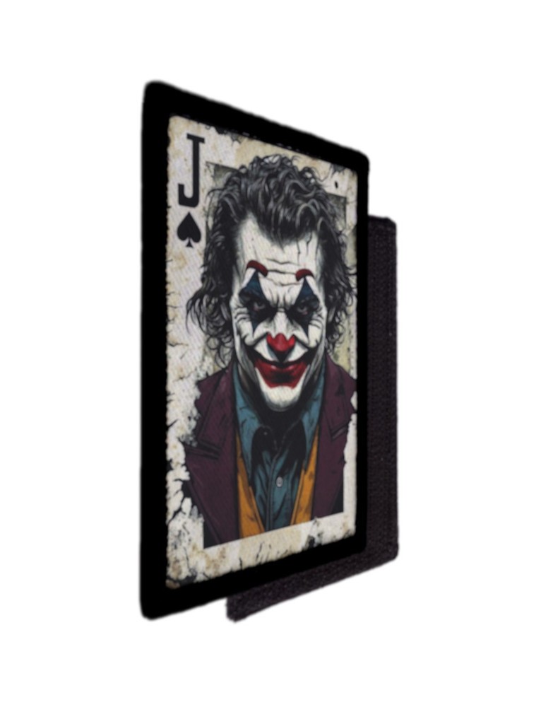 Joker Playing Card Mayhem Serious Patch Morale Hook [sub]