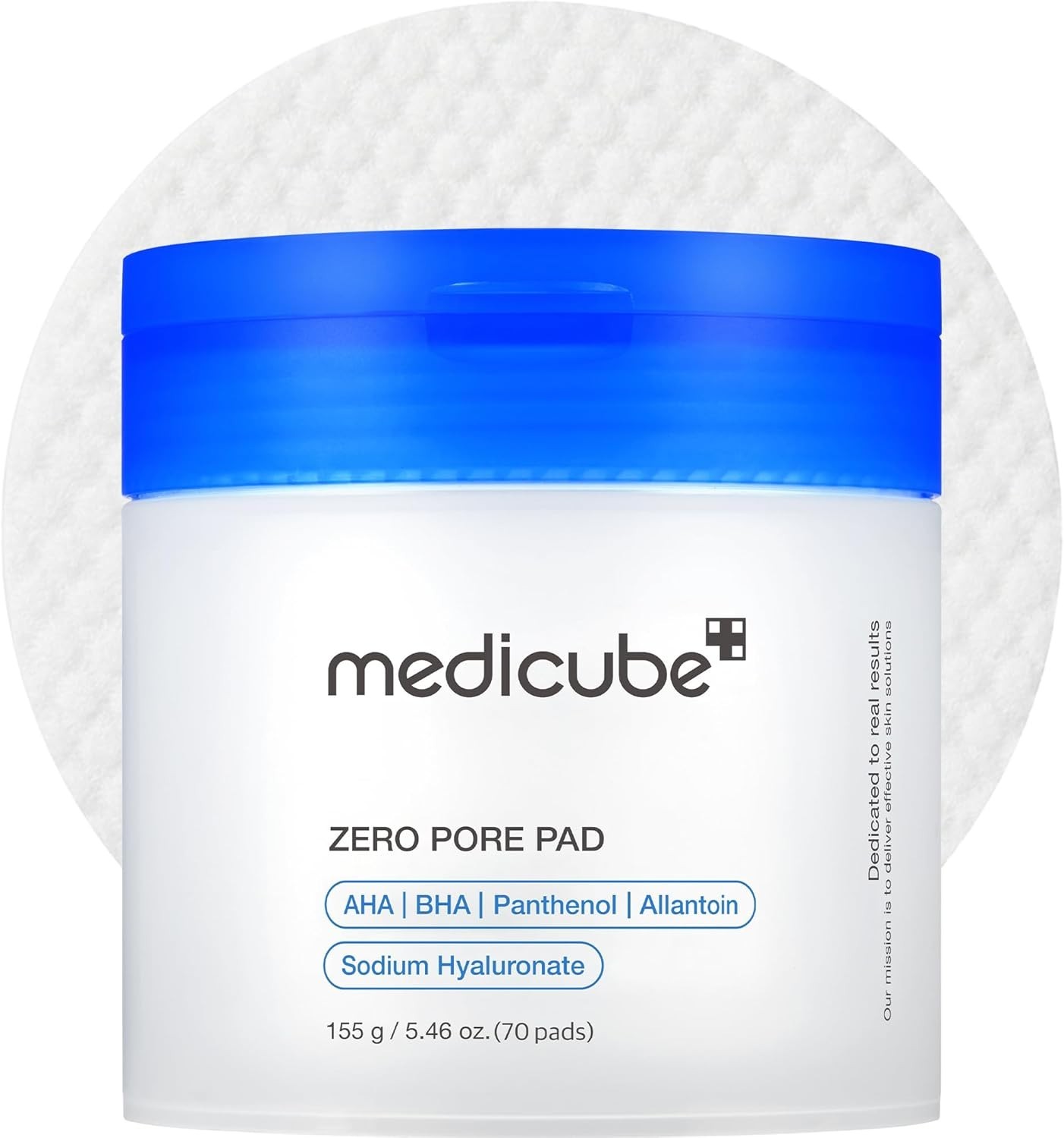 MediCube Zero Pore Pad 2.0 | Dual-Textured Exfoliating Toner Pads,Pore Refining