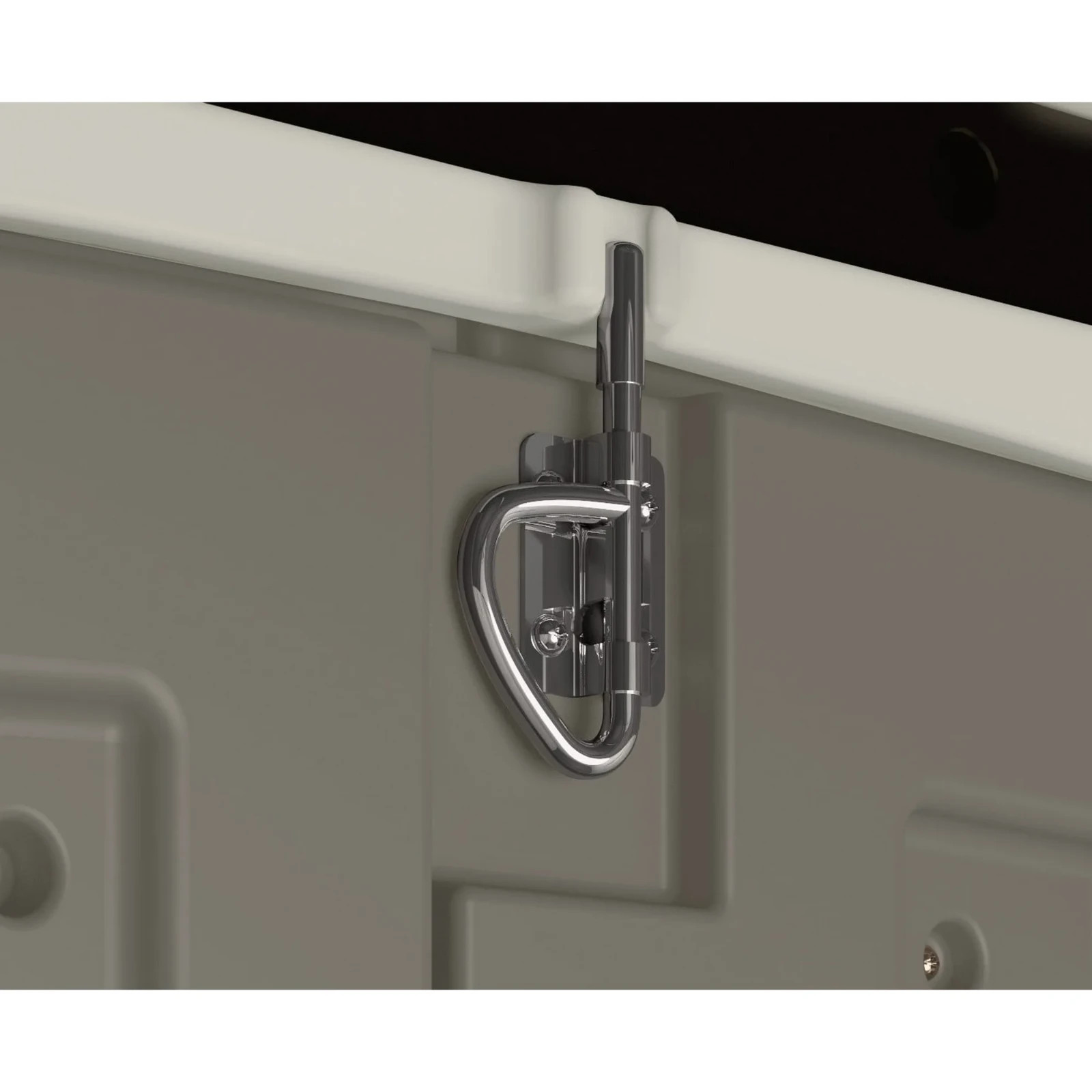 Suncast Metal and Resin Storage Shed 8ft x 10ft Vanilla New