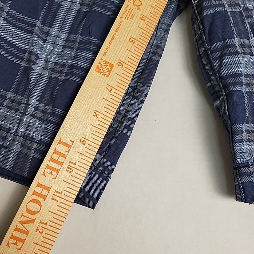 NWT Wear First Mens 36 Y2K/2000s BAGGY PLAID CARGO SKATE SHORTS Blue Belted