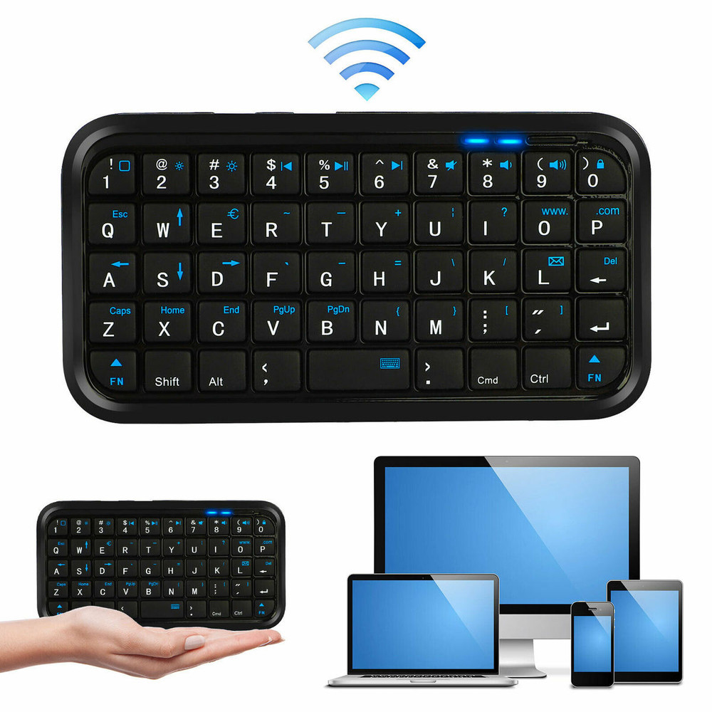 49 Keys Mini Wireless Bluetooth Keyboard Bluetooth 3.0 Keypad for XBox Phone PC