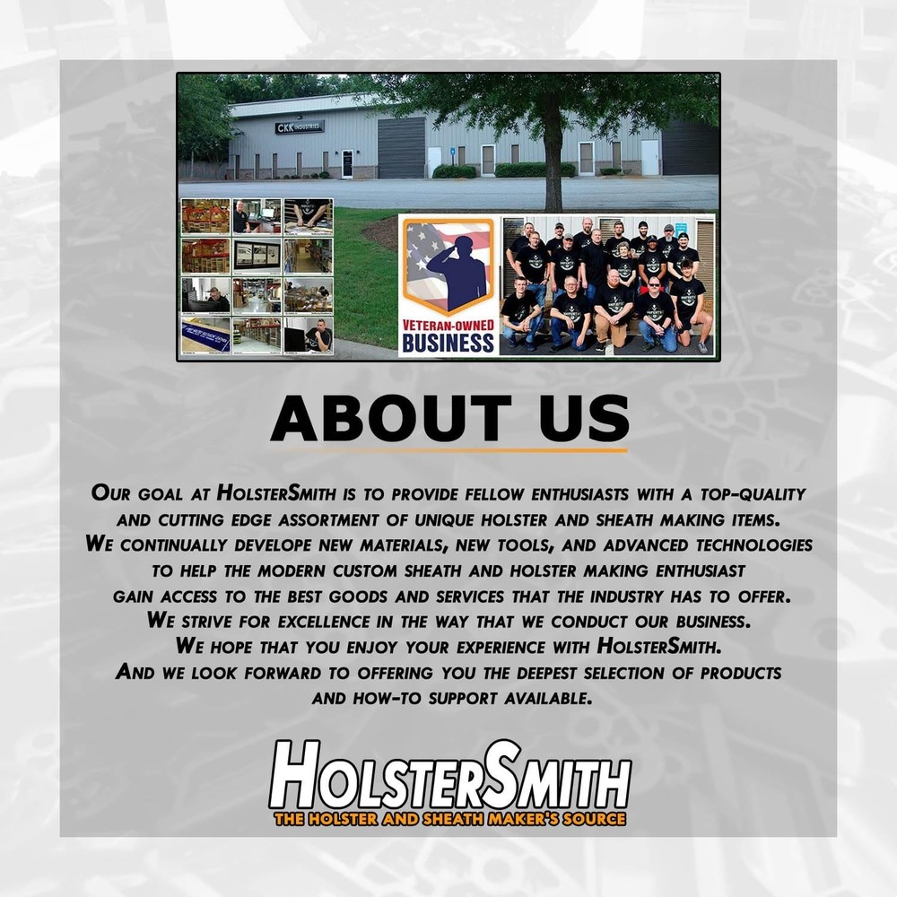 Kydex V Thermoform Sheets - Black P1 Texture, 2 Pack for Custom Projects