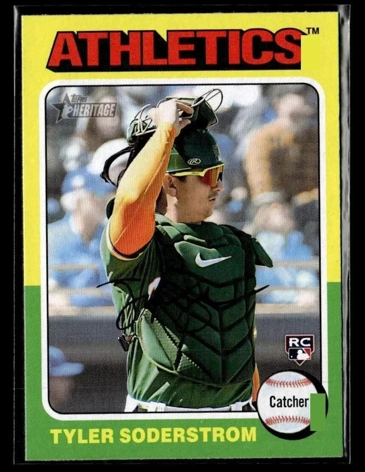 !!! (3) TYLER SODERSTROM BASEBALL ROOKIE CARDS $$