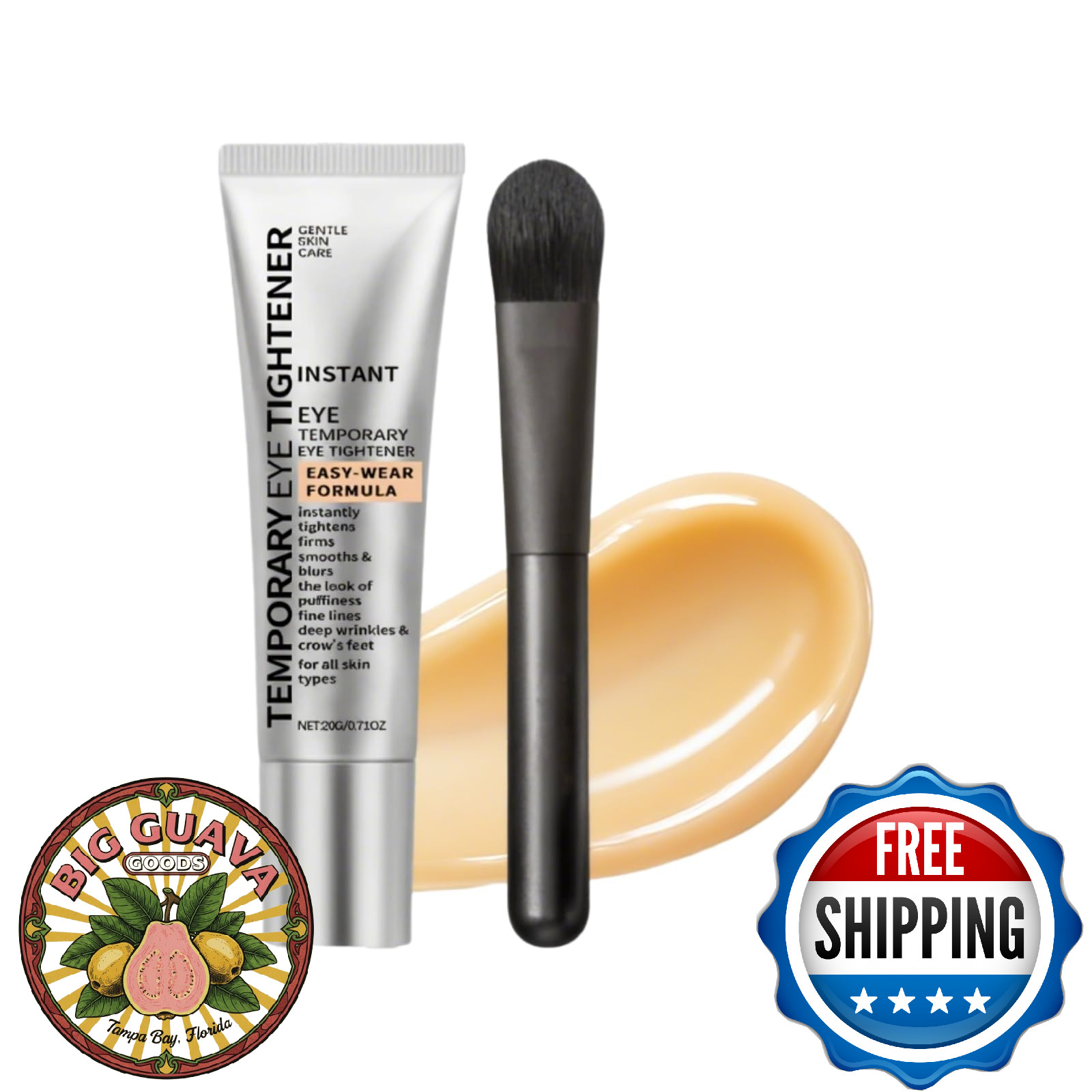 Perfection Eye Tightener - Instant Skin Tightener, 0.71 Fl Oz, No-Filter Primer