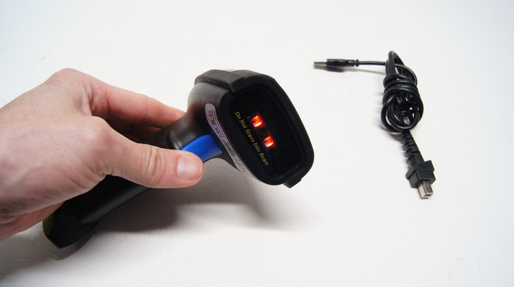 Netum NT-1228BC | Wireless BlueTooth Barcode Scanner | w/ USB Cable & Battery