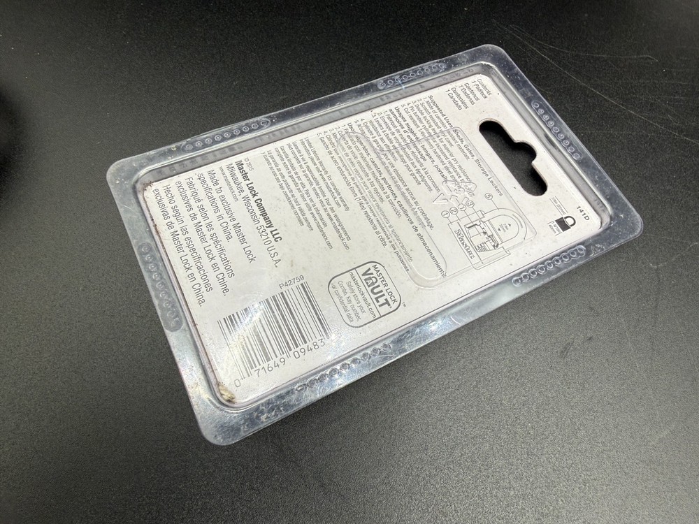 3 New Padlocks Brinks Master Lock TSA Combo Steel High Security Set