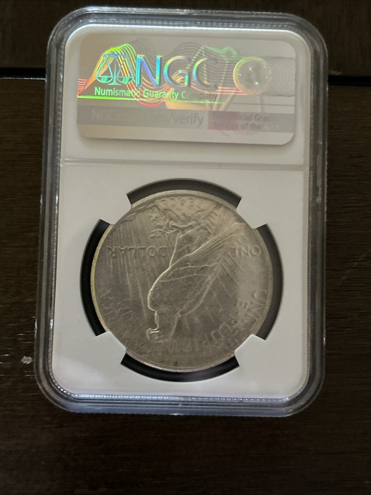 1925 Silver Peace Dollar Brilliant Uncirculated