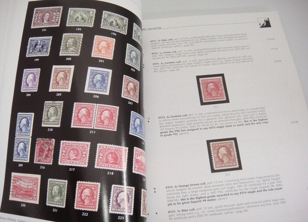 Shreves Stamp Auction Catalog 2007 Bleuler Bowman Crossings Yeager Collections