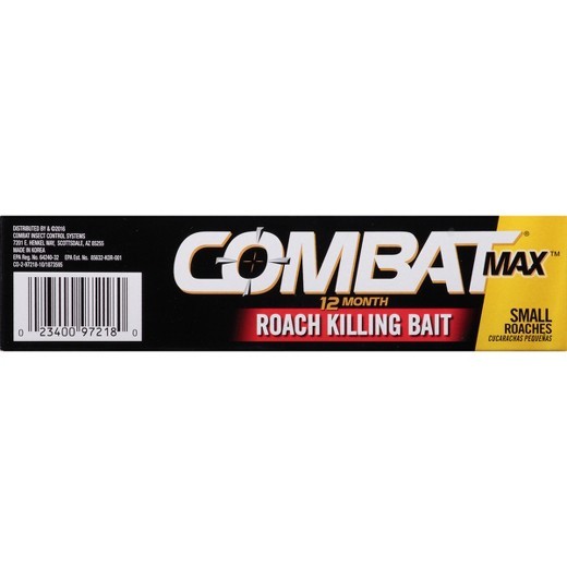 Combat Max 12 Month Roach Killing Bait Small Roach Bait Station 18 Count