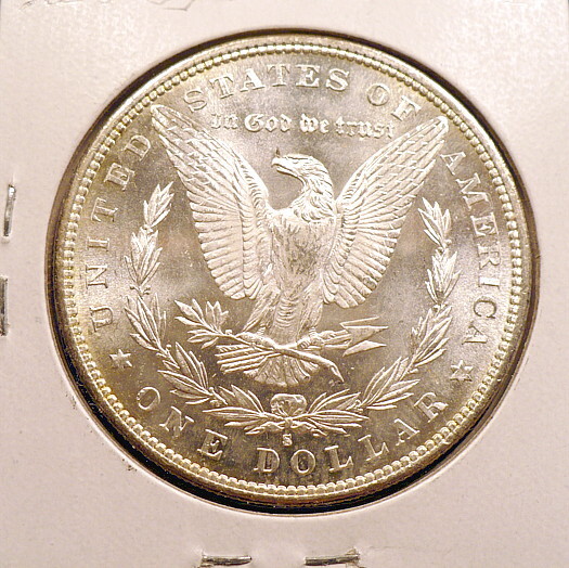 1881-S MORGAN SILVER DOLLAR GEM+ BU/MS, NICE+, WHITE+, SHARP STRIKE B687