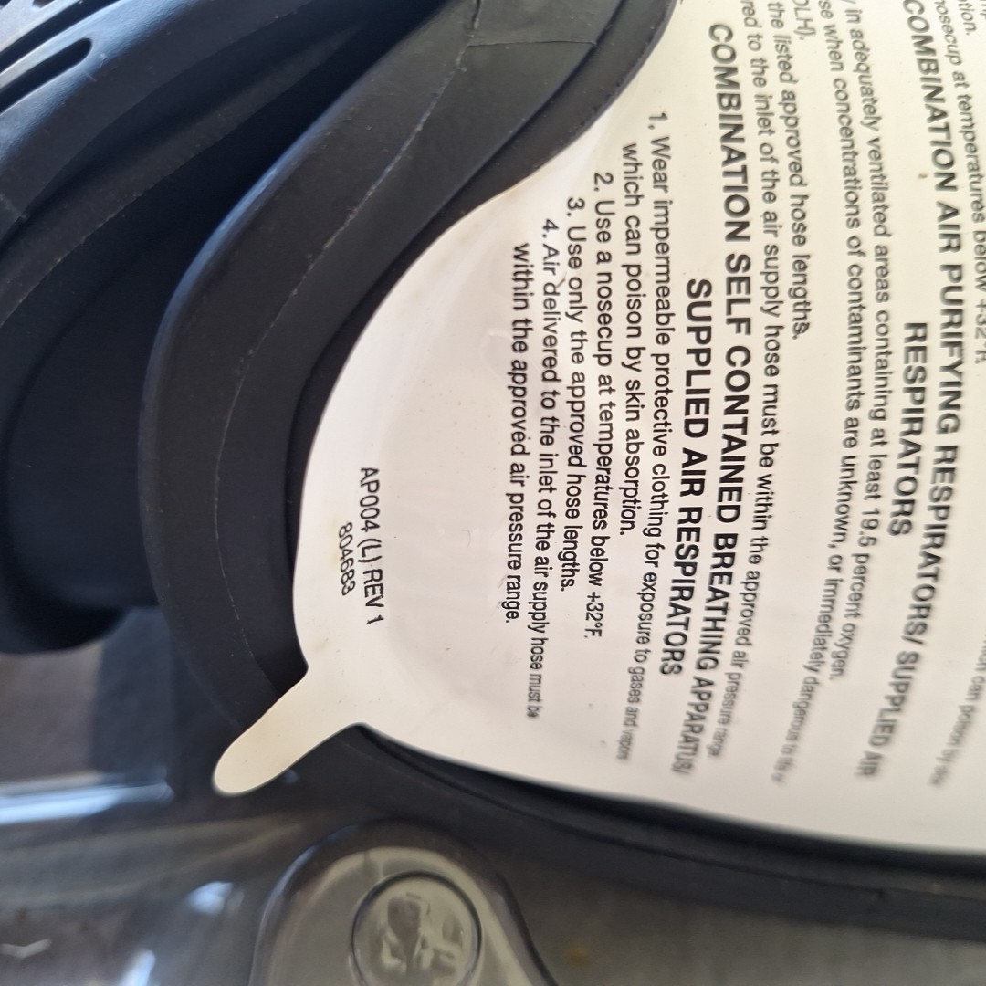 MSA ULTRA ELITE FULL FACE MASK SIZE-M UNIT MADE In USA