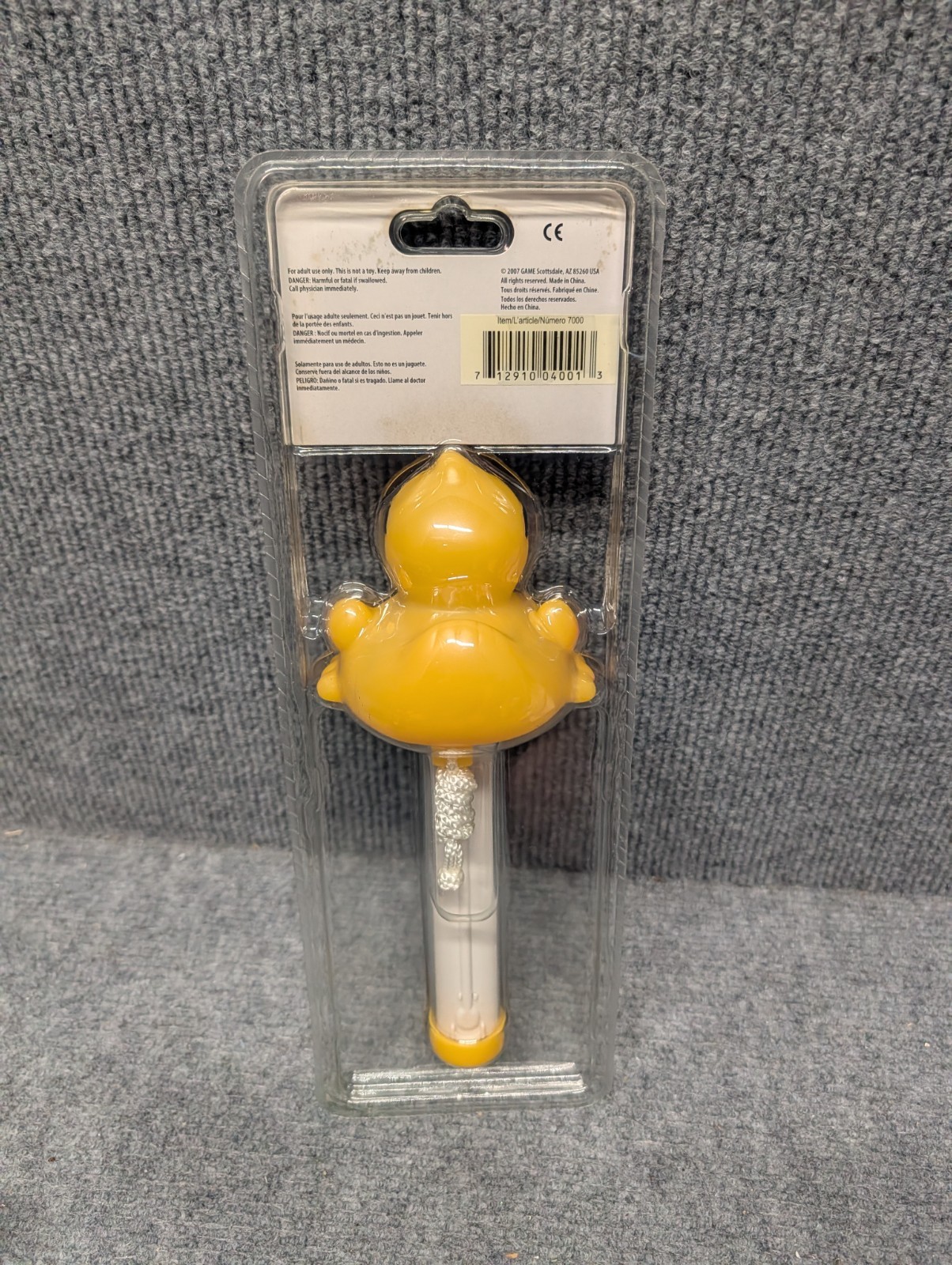 NEW Old Stock GAME 7000 Derby Duck Spa and Pool Thermometer Shatter-Resistant