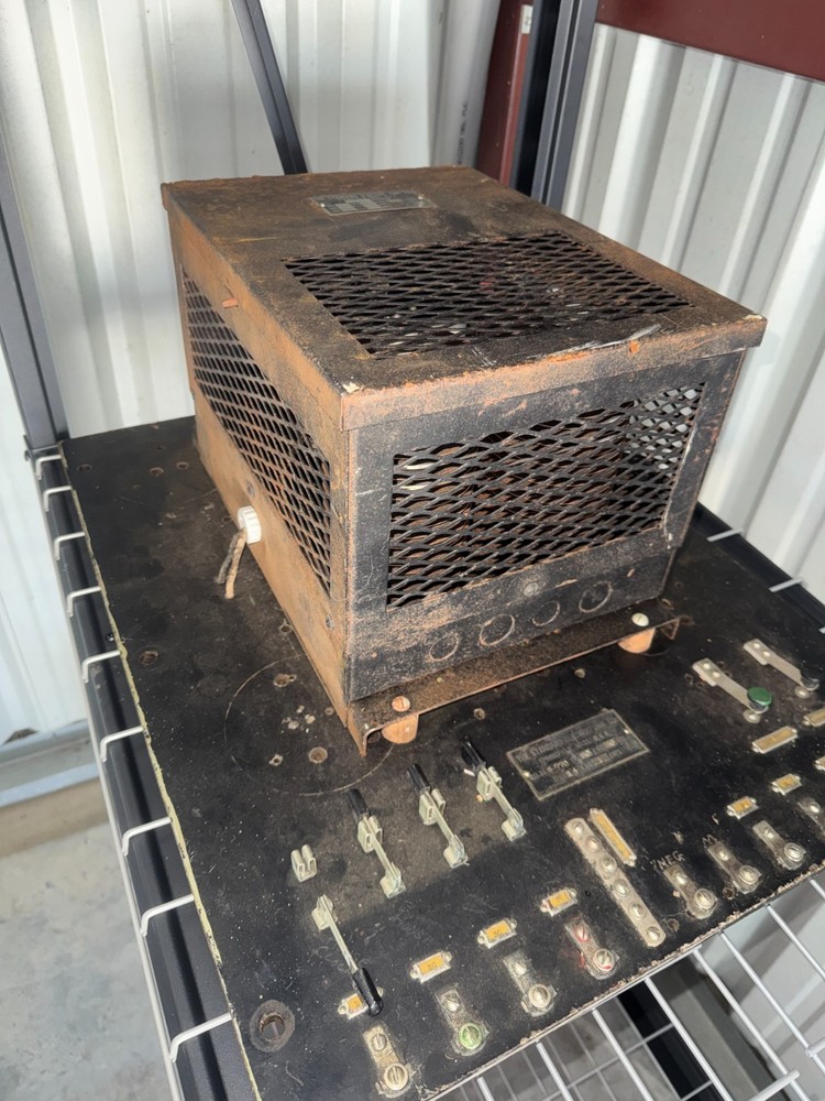 Vintage Standard Electric Time Co Rectifier Training Panel Industrial Electrical
