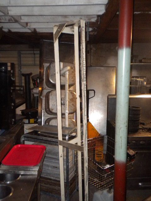 FOR BIG VOLUME RESTAURANT: 7FT POT RACK - NEED THIS SOLD - SEND ME BEST OFFER