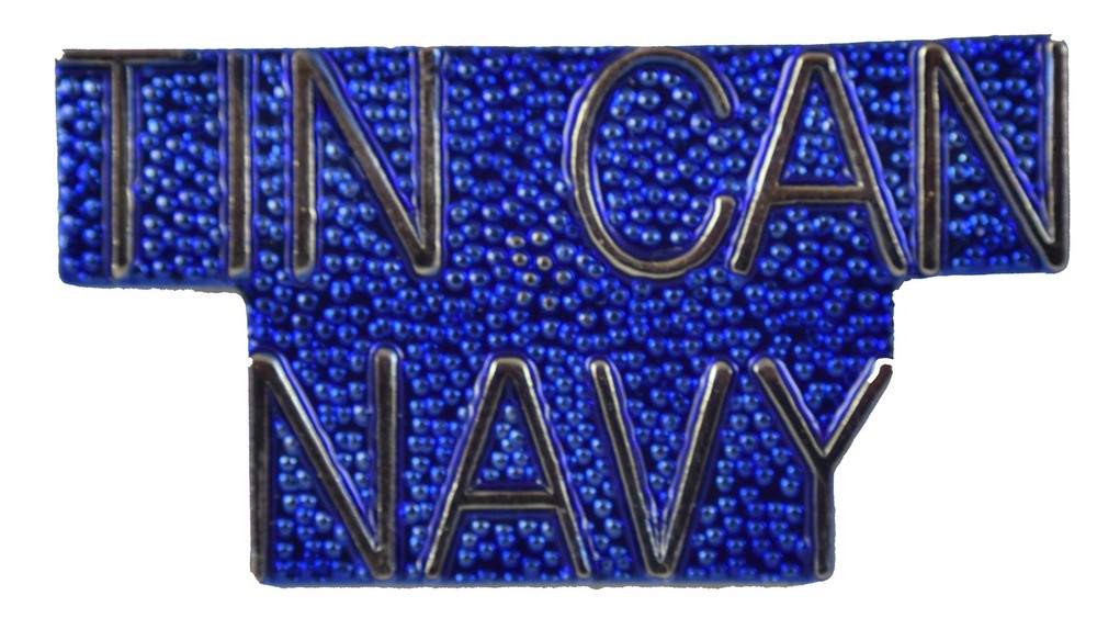 TIN CAN NAVY HAT PIN