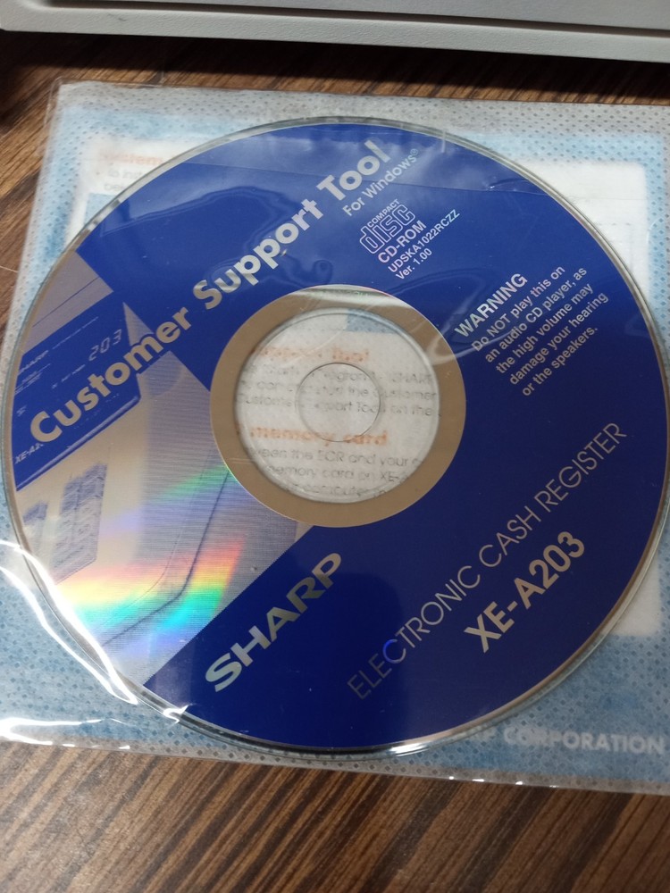 Sharp XE-A203 Cash Register Thermal Print