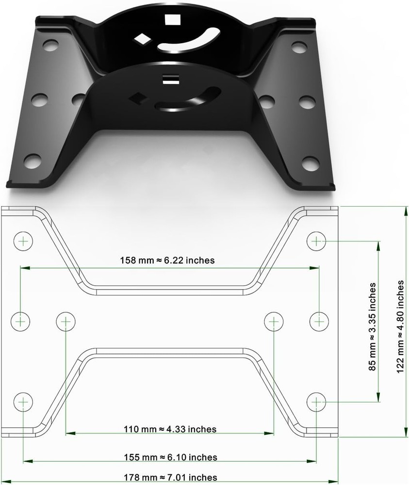 33.25” Adjustable Antenna Mounting Pole - Reliable J Pipe for Optimal Reception