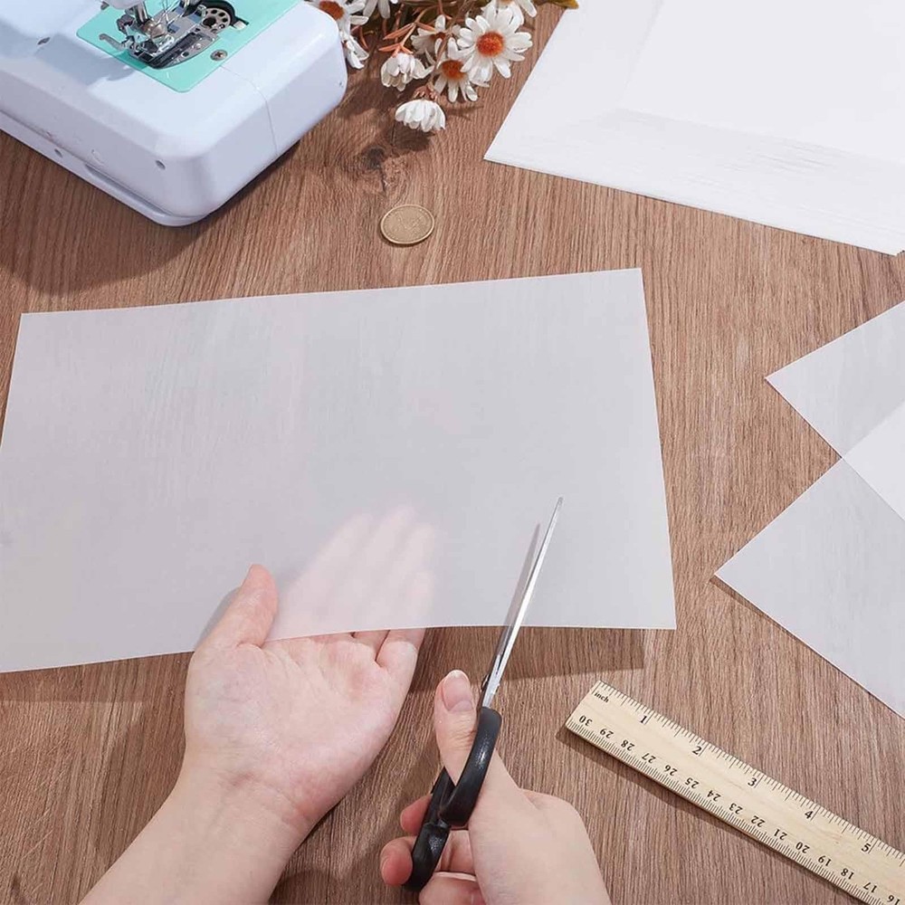 100Pcs Freezer Paper Sheets Foundation Piecing Papers DIY Projects Handmade