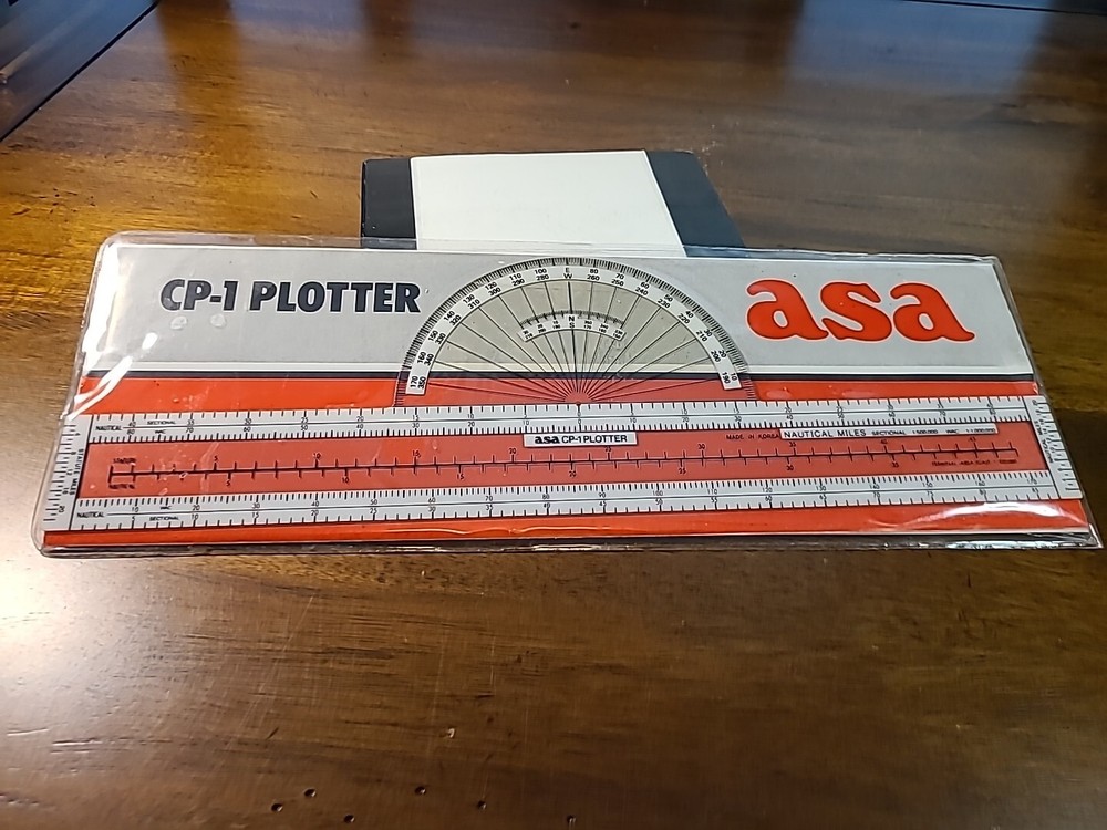 ASA CP-1 Navigation Plotter In Case