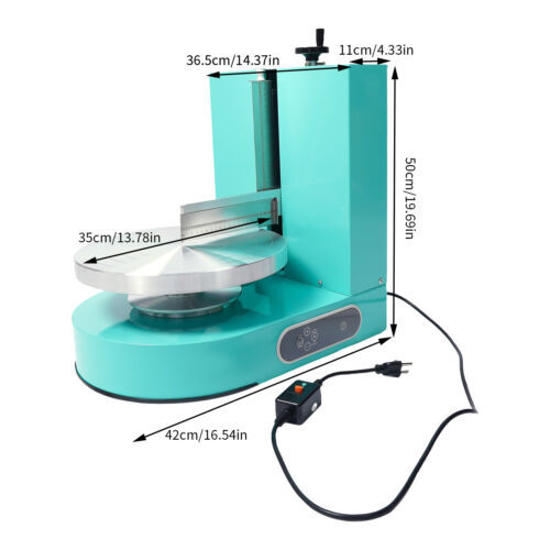 Automatic Cake Wiping Machine Cake Cream Spreading Coating Smearing Machine USA