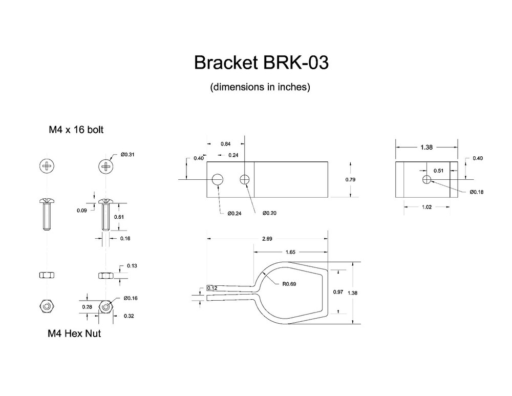 Linear Actuator - Mounting Bracket (1 pcs) - Progressive Automations