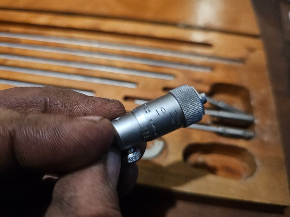 Scherr Tumico Mechanical Inside Micrometer Caliper .0001 Increments